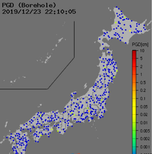 強震モニタの画像