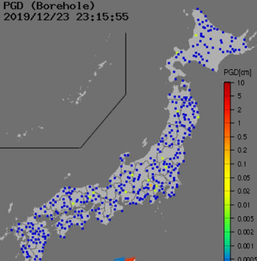 強震モニタの画像