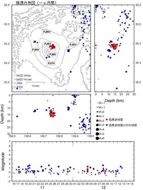 震度分布図の画像