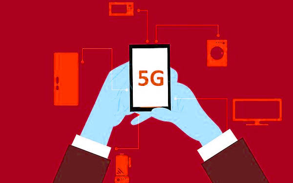 5G通信のイメージイラスト