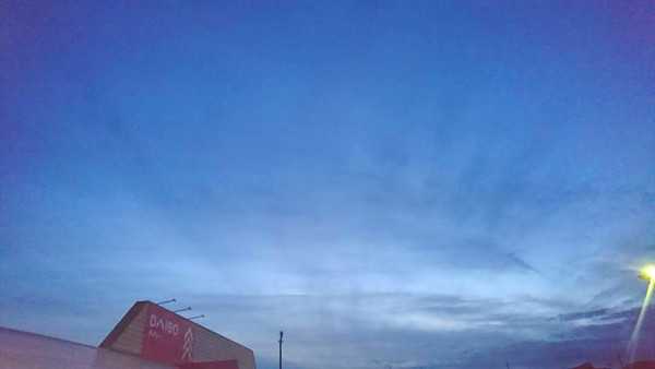 地震雲の投稿写真