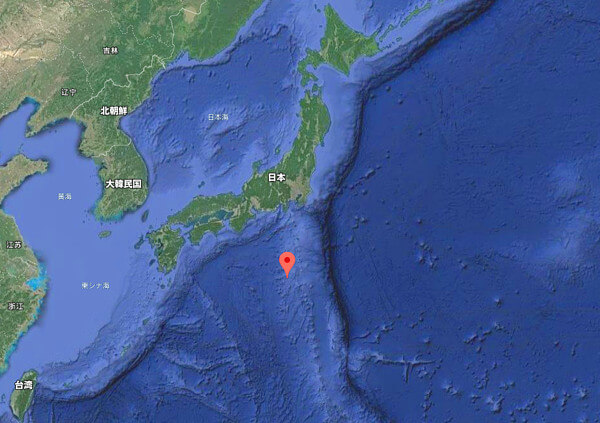 地震情報の画像