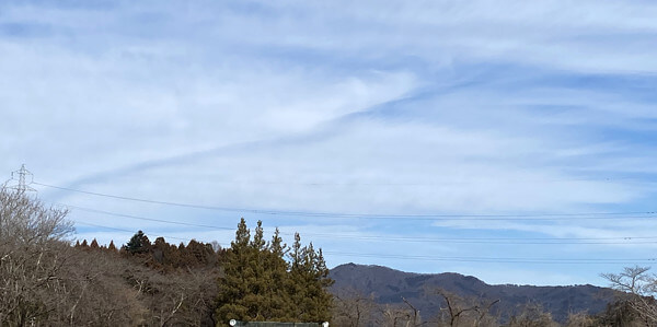 地震雲の投稿写真