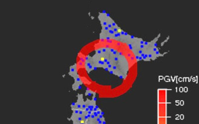 強震モニタの画像
