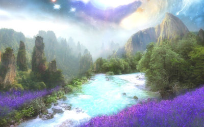 臨死体験のイメージイラスト