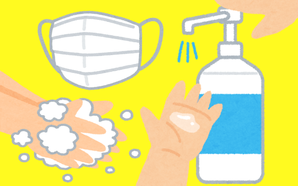 感染予防のイメージイラスト