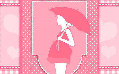 妊婦さんのイラスト