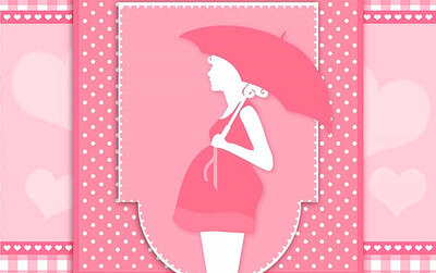 妊婦さんのイラスト