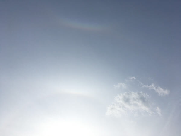 日暈(ハロ)の投稿写真