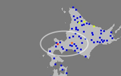 強震モニタの画像