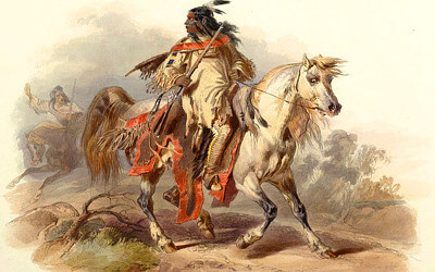 ネイティブアメリカンのイラスト