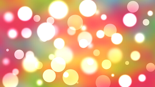 光の玉のイラスト