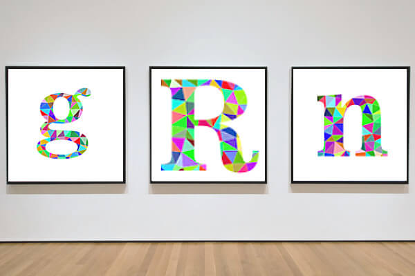 アルファベットのイラスト