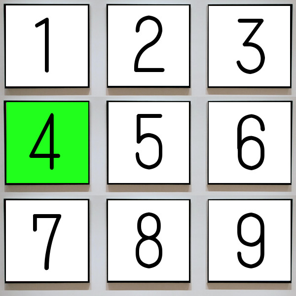 数字のイラスト(答え)