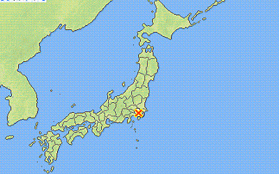 地震情報の画像