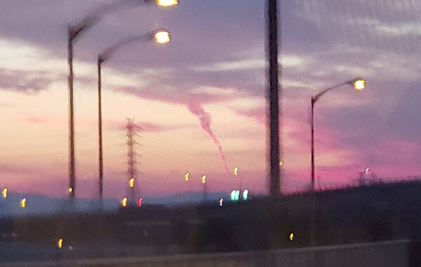 地震雲の投稿写真