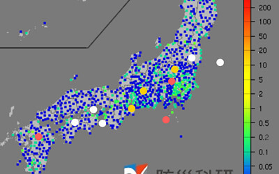 強震モニタの画像