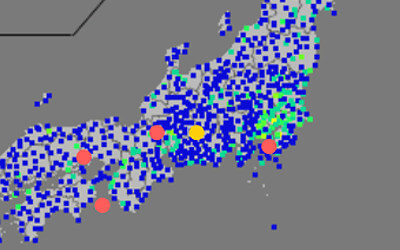 強震モニタの画像