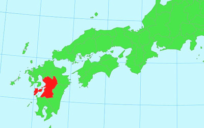 日本地図の画像