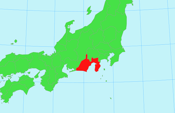 日本地図の画像