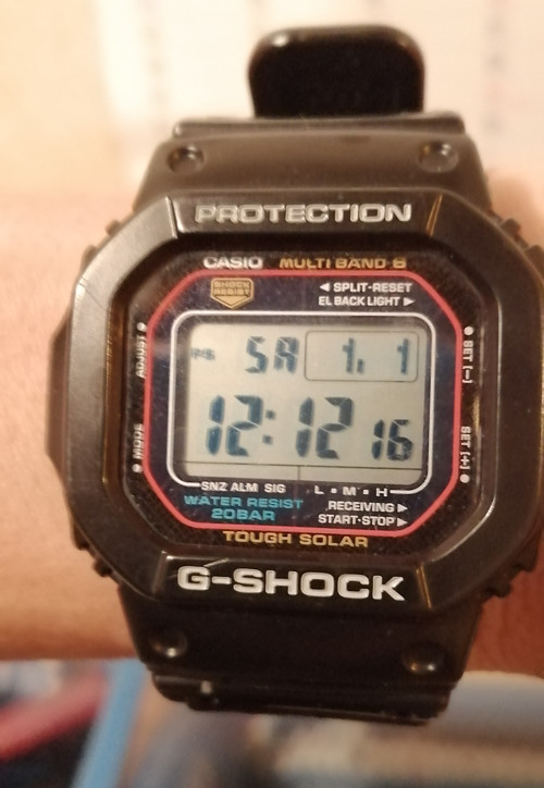 電波時計の写真