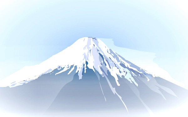 富士山の絵