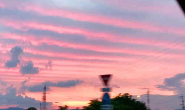 地震雲の投稿写真