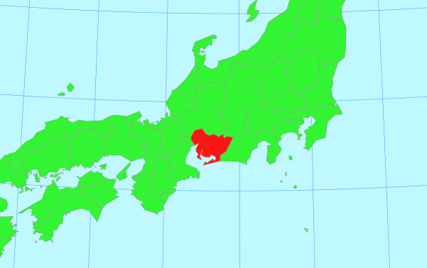 日本地図の画像