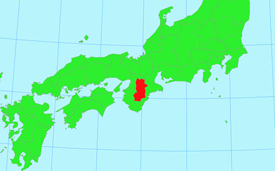 日本地図の画像