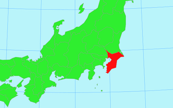 日本地図の画像