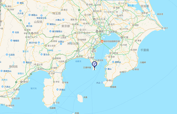 日本地図の画像