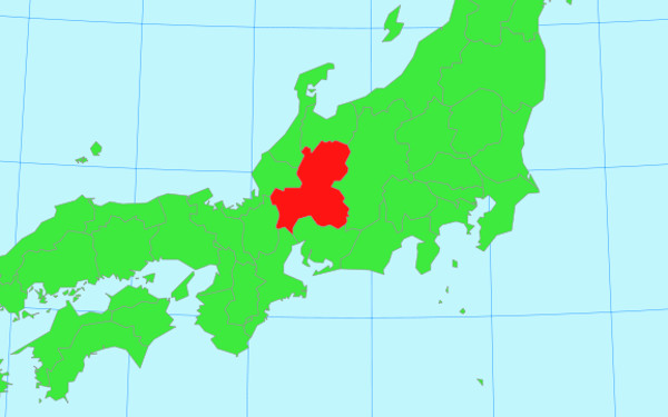 日本地図の画像