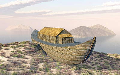 ノアの方舟のイラスト