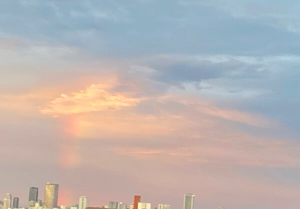 龍のような雲の写真