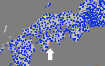 強震モニタの画像