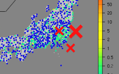 強震モニタの画像