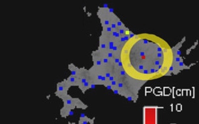 強震モニタの画像