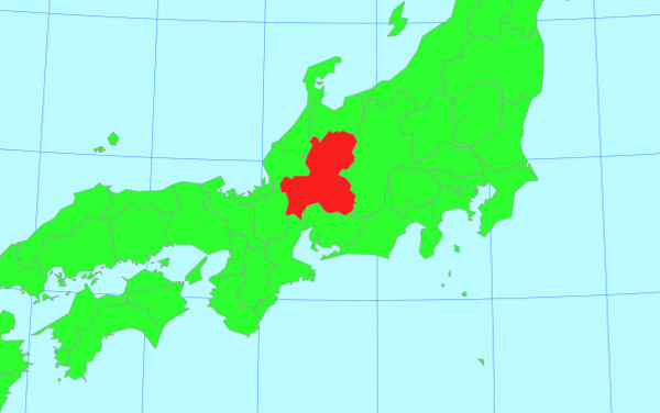 日本地図の画像