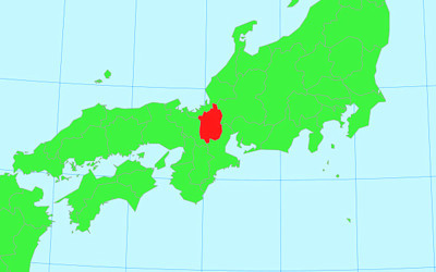 日本地図の画像