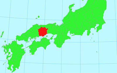 日本地図の画像