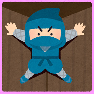 忍者のイラスト