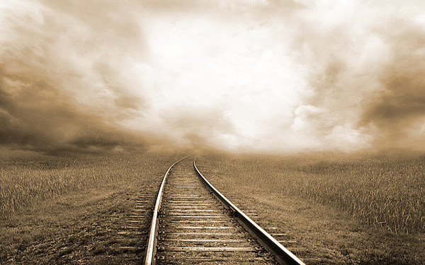 線路のイラスト