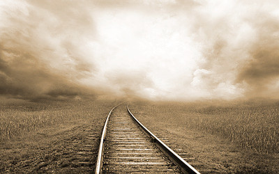 線路のイラスト