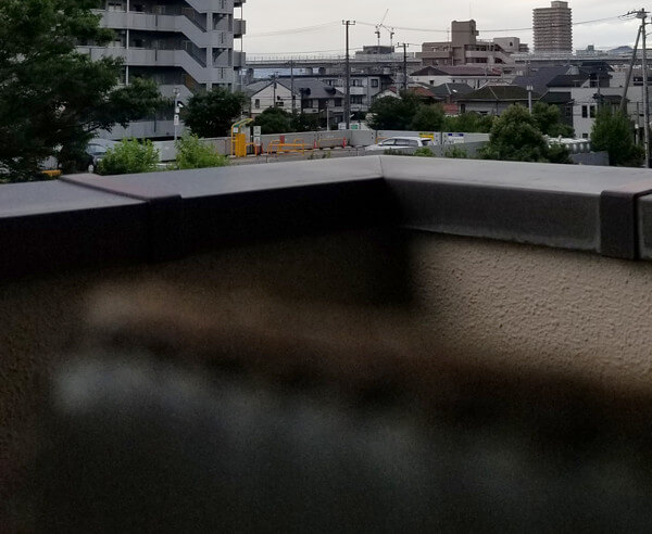 ベランダの写真