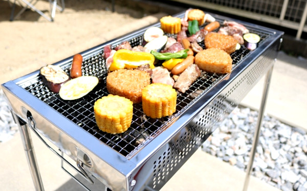 バーベキューの写真