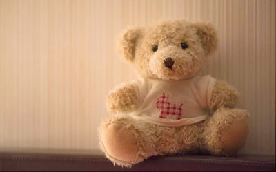 クマのぬいぐるみの写真