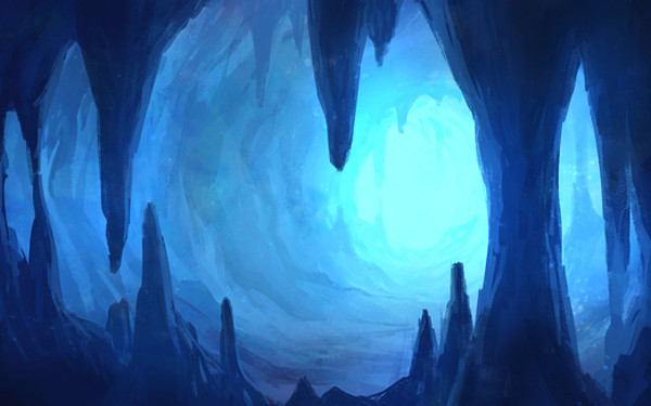 洞窟のイメージイラスト