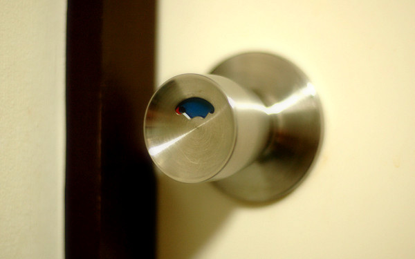 ドアノブの写真