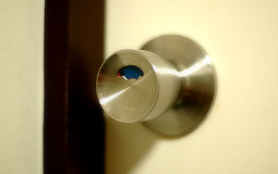 ドアノブの写真