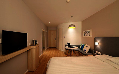 ホテルルームの写真